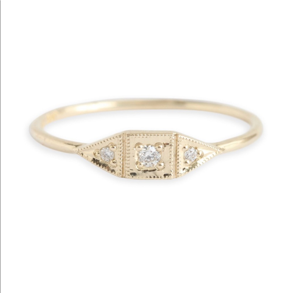 Catbird / Jennie Kwon Baby Deco Ring